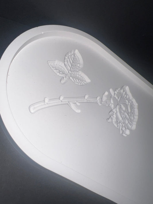 Schale Ablage Tablet „Rose“